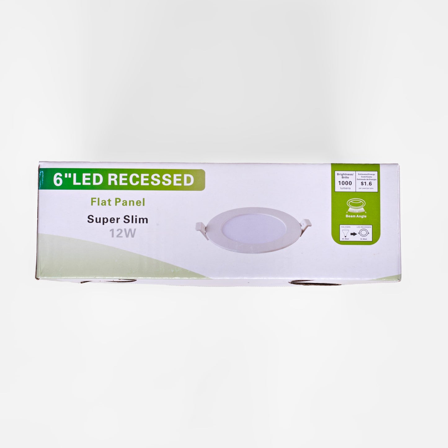 Ultra-Thin Canless Integrated LED Fire-Rated Recessed Light, 5CCT, New Construction, 1000 Lumens, Dimmable