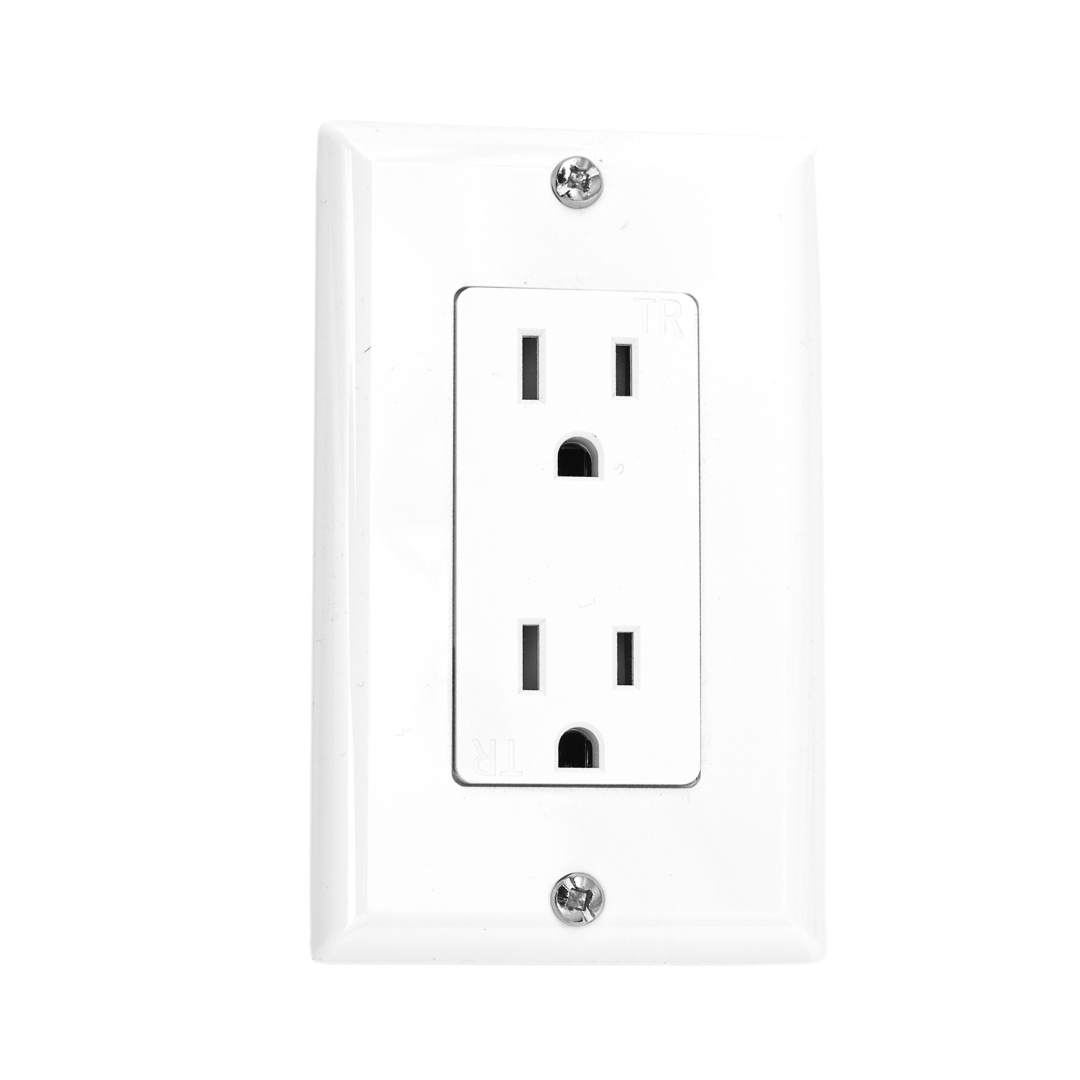 10PACK, 15 amp Outlets, 125v Tamper Resistant